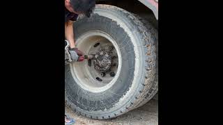 tires bolts truck auto mechanic repair skillful mdrtyre shorts video [upl. by Sacttler]