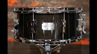 SOLD  Canopus 65x14quot Yaiba II Birch Snare Drum  Ebony Gloss [upl. by Umont]