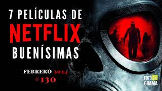 ¿No sabes qué ver 7 Buenas Películas Atrapantes en NETFLIX  Fotograma 24 con David Arce [upl. by Nilekcaj]