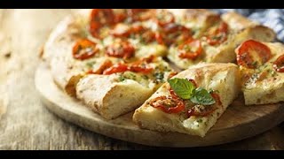 Focaccia Ciabatta Pizza One Dough to Make them All [upl. by Urba]