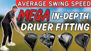 Average Swing Speed Driver Custom Fitting  Did we Find Anything Better [upl. by Anidene]