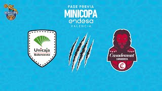 🔴 DIRECTO Unicaja Andalucía  Casademont Zaragoza  Fase Previa Minicopa Endesa 202122 [upl. by Lathe490]