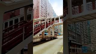 Footbridge buildings northpoint hongkong [upl. by Morey]