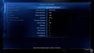 Final Fantasy 7 Remake  PC Settings [upl. by Mcdougall]