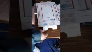 How to put together USPS small flat rate box Mercari Etsy Ebay [upl. by Parks]