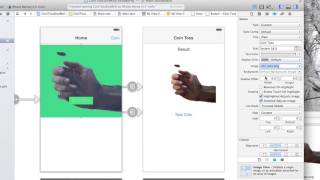 Xcode Tutorial 6  Use an Image As a Button [upl. by Chaing]