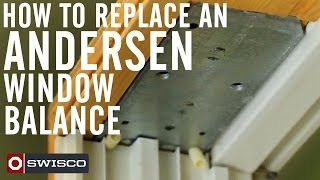 How to replace an Andersen Window Balance [upl. by Cottle]