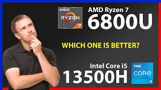 AMD Ryzen 7 6800U vs INTEL Core i5 13500H Technical Comparison [upl. by Egres110]