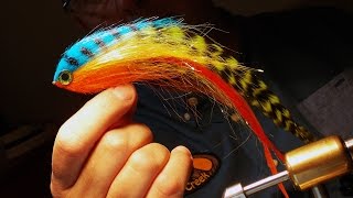 Predator streamer fly tying instructions by Ruben Martin [upl. by Oakleil351]