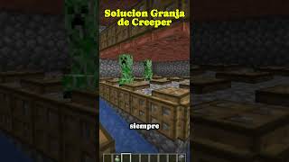 ¿Por que no funciona mi granja de Creepers Solucion a Tu granja Minecraft Java o Minecraft Bedrock [upl. by Hawken463]