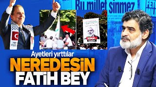 AYETLERİ YIRTTILAR NEREDESİN FATİH BEY  ALİ KARAHASANOĞLU YÜREK YARALAYAN MANZARAYI YORUMLADI [upl. by Rubbico884]