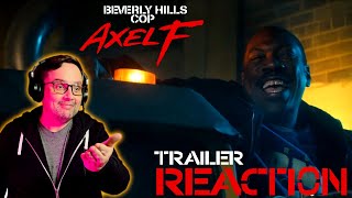 BEVERLY HILLS COP AXEL F TRAILER REACTION  Beverly Hills Cop 4  Eddie Murphy  Netflix [upl. by Neelrak]