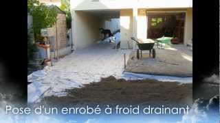 CHANTIER ENROBE A FROID [upl. by Atinniuq]