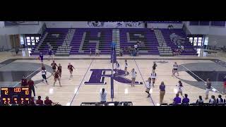 Riverton High School vs Viewmont JV Womens JV Volleyball [upl. by Aiveneg85]