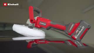 Einhell CECP 18180 Li ESolo 18v Power XChange 180mm Brushless PolisherSander [upl. by Paola]