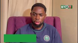 Jordan Torunarigha speaks to NFF TV [upl. by Ayinat]