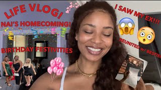 LIFE VLOG BIRTHDAY PLANS TRAVELMY EX🤦🏾‍♀️😳 [upl. by Shulins]