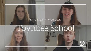 Student Voices  Toynbee School  Barton Peveril Sixth Form College [upl. by Ingelbert]