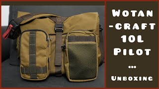 Wotancraft  Massive Unboxing  10L Pilot Camera Bag [upl. by Elwee]