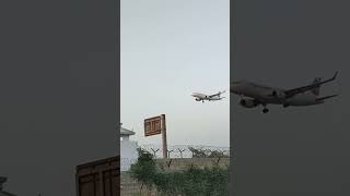 Fly Jinnah Landing at Jinnah international airport Karachi [upl. by Atsocal162]