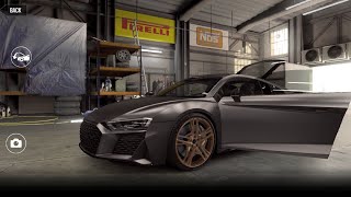 CSR2 Audi R8 V10 Decennium tune and shift for 819x run🤩 [upl. by Ducan]