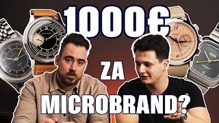 Najboljši microbrand KREPKO pod 1000€ feat Swiss Watch Gang  Marko Končina  15 čez [upl. by Ym113]