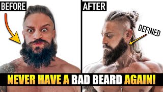 How To Shape Your Beard AT HOME To LOOK THICKER amp DEFINED Step By Step Tutorial  Lex Fitness [upl. by Bent]