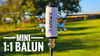 TEST of Mini 11 BALUN for Classic Dipole Antennas [upl. by Alurta733]