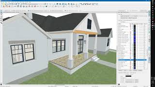 West Roof  Chief Architect  Home Designer Pro [upl. by Eiramassenav]