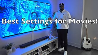 Best TV Settings for Movies  Is Dynamic SUPERIOR to Filmmaker Mode  ft Samsung 8K amp LG CX [upl. by Hentrich354]