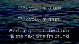 Fk You Im Drunk  Irish Drinking Song  Lyrics [upl. by Richard328]