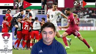 Iraq RobbedJordan Strike late to win itQatar Advance vs Impressive PalestineAsian Cup 2023 Review [upl. by Eehc651]