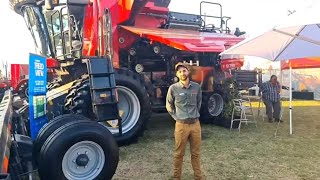 Massey Ferguson 9795 Stroper op Nampo 2024 [upl. by Hazel]