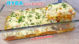 Przepyszna ryba zapiekana w piekarniku 👌 delikatna i soczysta 🎄 szybko i bardzo smacznie 👍 [upl. by Aggarwal]