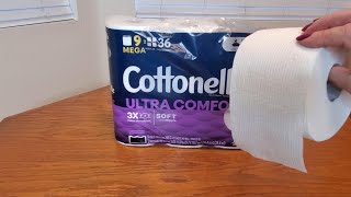 Cottonelle Ultra Comfort Toilet Paper [upl. by Udenihc]