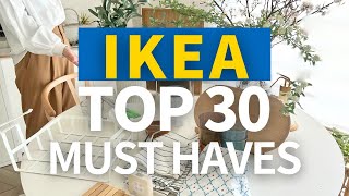 IKEA 2024🇸🇪MUST HAVES Top 30 for Your Life ikea ikeahaul ikeashopping [upl. by Connolly]