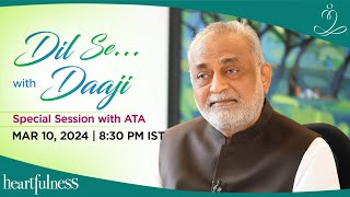 Daajis meet with ATA members  10 March 2024  830 PM IST  Daaji  Heartfulness  ATA [upl. by Hembree]