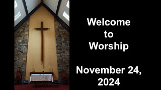 Colesville Presbyterian Church Livestream November 24 2024 [upl. by Inatsed]