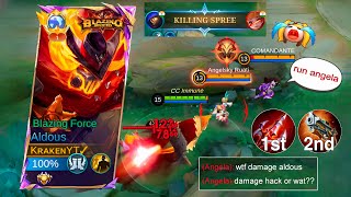 NEW ALDOUS ONE SHOT DAMAGE BUILD FOR LATE MATCH  BEST ONE SHOT BUILD 2024 [upl. by Allimak727]