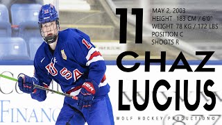 The Best Of Chaz Lucius  Top Prospect For The NHL 2021 Draft  Hockey Highlights  HD [upl. by Gefell]