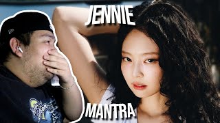 REACTION to JENNIE  Mantra MV [upl. by Annayat]