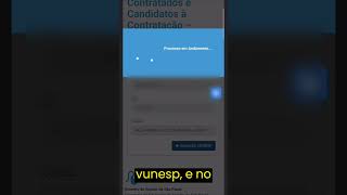 INSCRIÇÃO SED 2024  CANDIDATO VUNESP profconectado vunesp2024 vunesp professor cmsp sed [upl. by Leorsiy513]