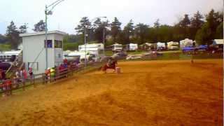 kiddio my standardbred Barrel Racing [upl. by Niboc]