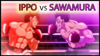 Ippo vs SawamuraAMVKim DraculaPaparazzi hajimenoippo amv [upl. by Nimzaj188]