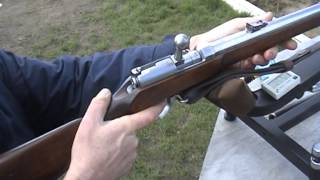 Shooting DreyseLorenz OM with and without fixed bayonet [upl. by Dazraf]