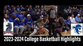 Fairleigh Dickinson vs Seton Hall Basketball Game Highlights 11 11 2023 [upl. by Omlesna]