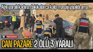 ERZURUMDA CAN PAZARI 2 ÖLÜ 3 YARALI [upl. by Sukramed]