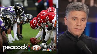 NFL Kickoff breakdown Baltimore Ravens vs Kansas City Chiefs  Pro Football Talk  NFL on NBC [upl. by Ellata]