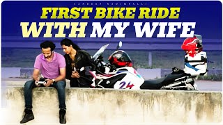 First Bike Ride with My Wife  Bmw GSA Sandeep Nadimpalli  Telugu [upl. by Musihc]