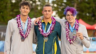 Mens 50 Freestyle A Final  2022 Junior Pan Pacific Championships Honolulu Hawaii [upl. by Jehiel948]